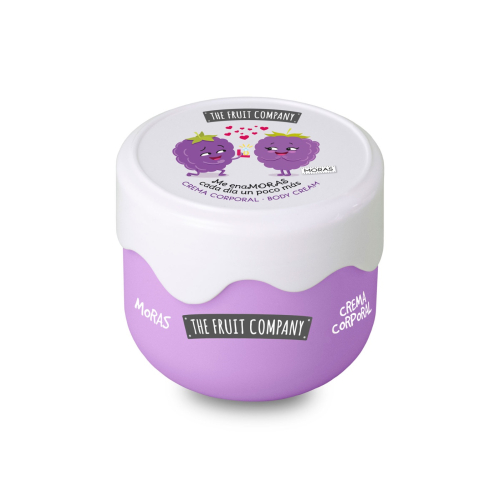 The Fruit Company - Crème corps effet soie - Mûres