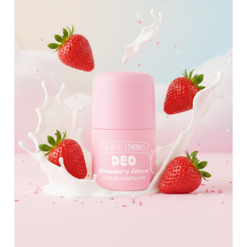 The Fruit Company - Déodorant anti-transpirant Soft Touch - Crème Fraise