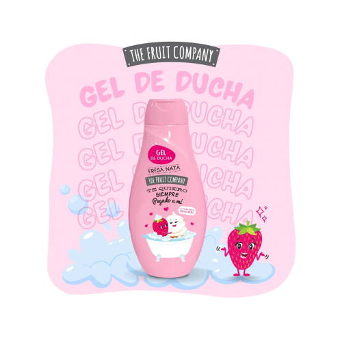 The Fruit Company - Gel Douche - Crème Fraise