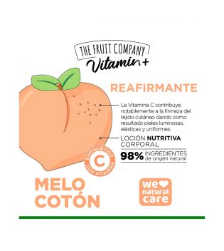 The Fruit Company - Lotion nourrissante pour le corps Vitamin+ - Pêche