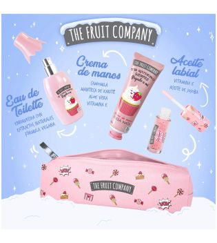 The Fruit Company - Coffret cadeau fraise et crème