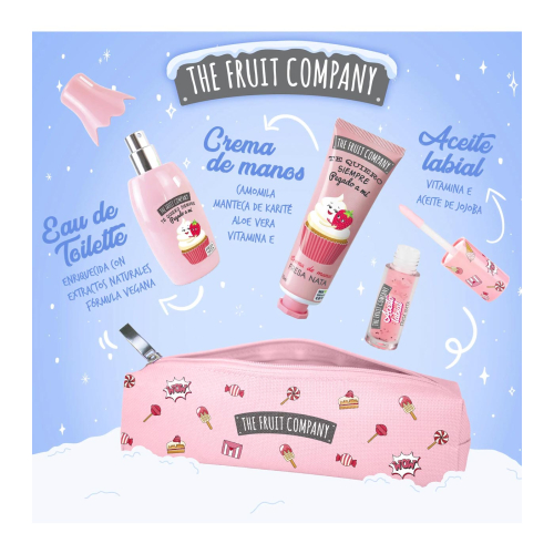 The Fruit Company - Coffret cadeau fraise et crème