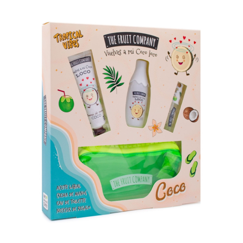 The Fruit Company - Coffret cadeau Summer - Noix de coco