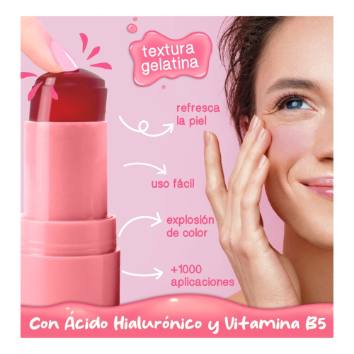 The Fruit Company - Teinte gelée pour les lèvres et les joues - 01 : Pêche