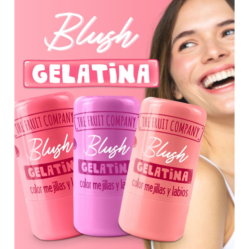 The Fruit Company - Teinte gelée pour les lèvres et les joues - 01 : Pêche