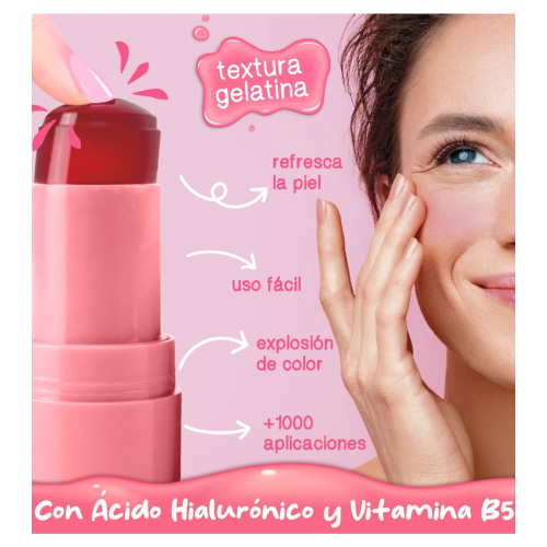 The Fruit Company - Teinte gelée pour les lèvres et les joues - 02 : Pastèque