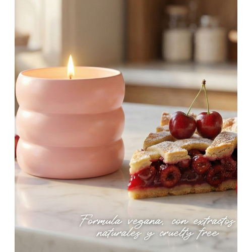 The Fruit Company - Bougie parfumée Patisseries - Cherry Pie