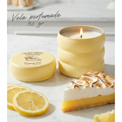The Fruit Company - Bougie parfumée Patisseries - Lemon Pie