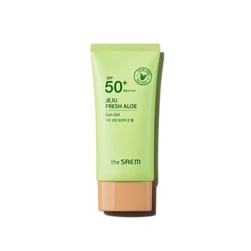 The Saem - *Jeju Fresh Aloe* - Gel solaire SPF50+