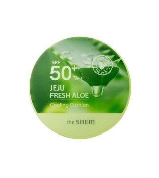 The Saem - *Jeju Fresh Aloe* - Maquillage coussin avec crème solaire SPF 50+