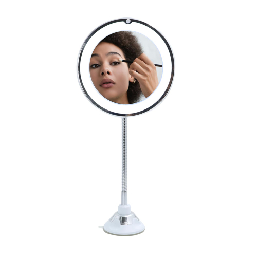 Thulos - Miroir de maquillage 360° avec éclairage LED TH-BY07