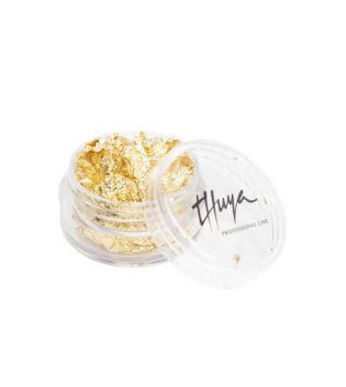 Thuya - Feuille d'or pour nail art - Or