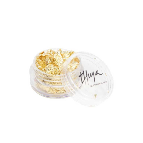 Thuya - Feuille d'or pour nail art - Or