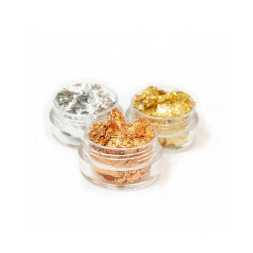 Thuya - Feuille d'or pour nail art - Or