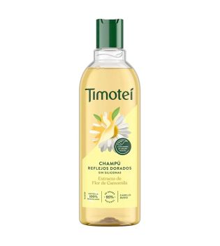 Timotei - Shampoing reflets dorés à la camomille - Cheveux blonds