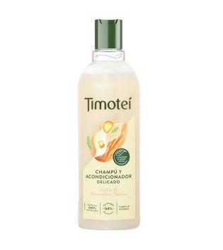 Timotei - Shampoing et après-shampooing à l'huile d'amande douce - Tous types de cheveux