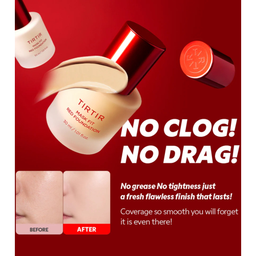 TIRTIR - Base de maquillage Mask Fit Red - 25N: Mocha
