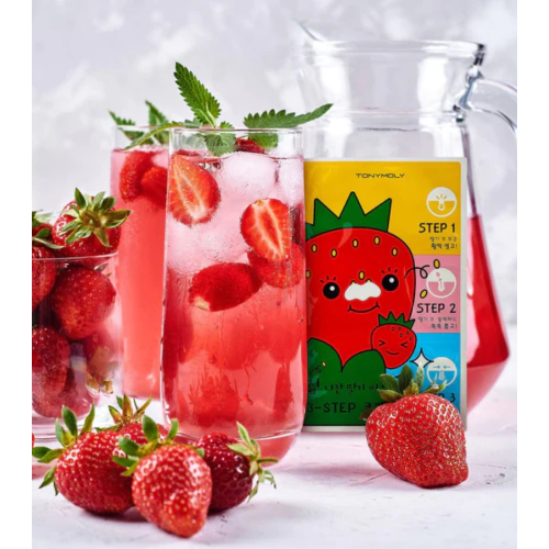 Tonymoly - Pack de 3 Patchs Nez Runaway Strawberry Seeds