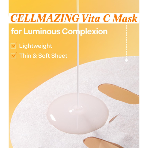 Torriden - *Cellmazing* - Masque visage éclaircissant Vitamin C