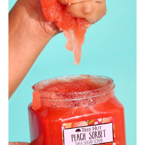 Tree Hut - Gommage Corps Shea Sugar Scrub - Peach Sorbet