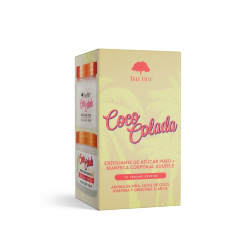 Tree Hut - Coffret Gommage Exfoliant + Beurre Corporel - Coco Colada