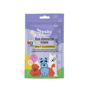 Tresky & Friends - Lingettes nettoyantes quotidiennes pour les yeux des animaux de compagnie