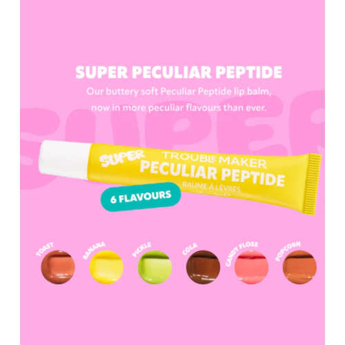 Trouble Maker - Baume à lèvres Super Peculier Peptide - Banana