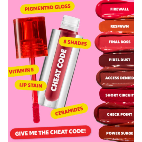 Trouble Maker - Gloss à lèvres Cheat Code Hydrating - Checkpoint