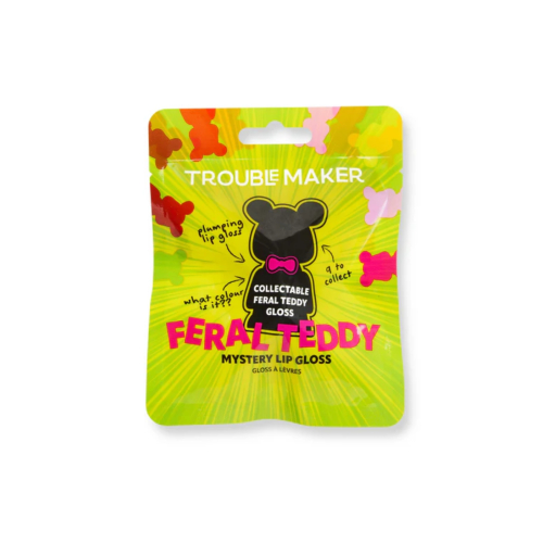 Trouble Maker - Gloss à lèvres surprise Feral Teddy Mistery Plumping