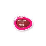 Trouble Maker - Blush Bouncy Blush - Rebound Red