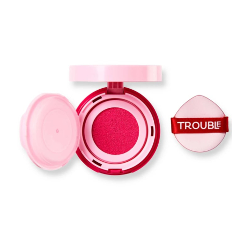 Trouble Maker - Fard à joues coussin Press Play - Non Stop Hot Pink