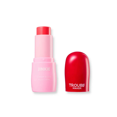 Trouble Maker - Blush stick Jinkie - Cheer Up Hot Pink