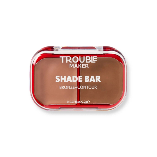 Trouble Maker - Duo Bronzer + Contour Shade Bar - Heart + Soul