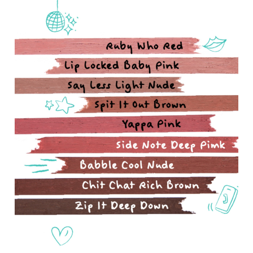 Trouble Maker - Rouge à lèvres Overdo it - Side Note Deep Pink