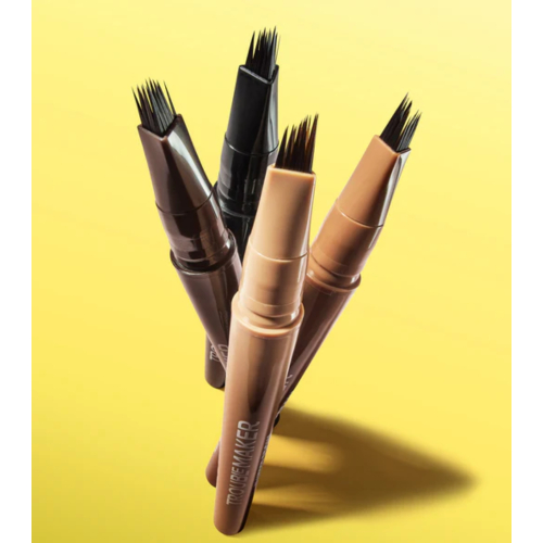 Trouble Maker - Crayon estompeur à sourcils Fluffer Brow Brush Natural - Medium Brown