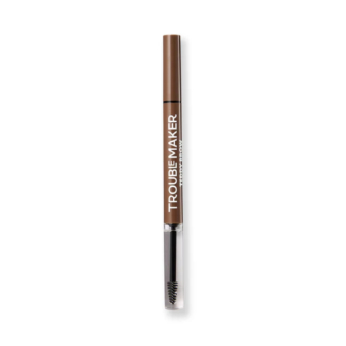 Trouble Maker - Crayon fixateur de sourcils 2 en 1 Teddy Brow Builder - Medium Brown