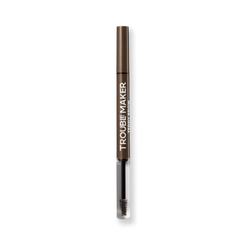 Trouble Maker  - Crayon fixateur de sourcils 2 en 1 Teddy Brow - Dark Brown