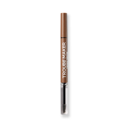 Trouble Maker - Crayon fixateur de sourcils 2 en 1  Teddy Brow - Light Brown
