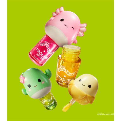 Trouble Maker - *Squishmallows* - Baume à lèvres Melt Down - Maritza the Cactus