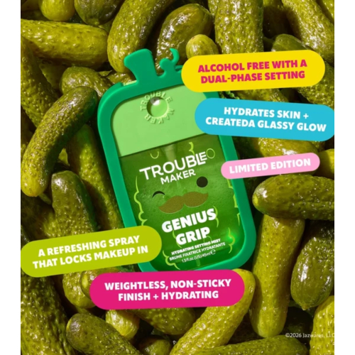 Trouble Maker - *Squishmallows* - Brume fixatrice pour le visage - Charles the Pickle