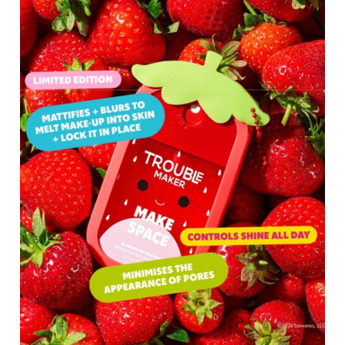 Trouble Maker - *Squishmallows* - Brume fixatrice pour le visage - Scarlet the Strawberry