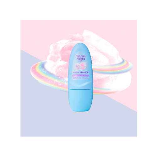 Tulipán Negro - Déodorant anti-transpirant roll-on - Nuage de coton