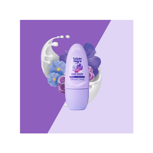 Tulipán Negro - Déodorant anti-transpirant roll-on - Sweet Violeta