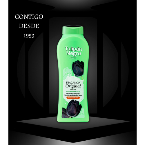 Tulipán Negro - *Fresh Skin* - Gel de bain 650ml - Fragancia Original
