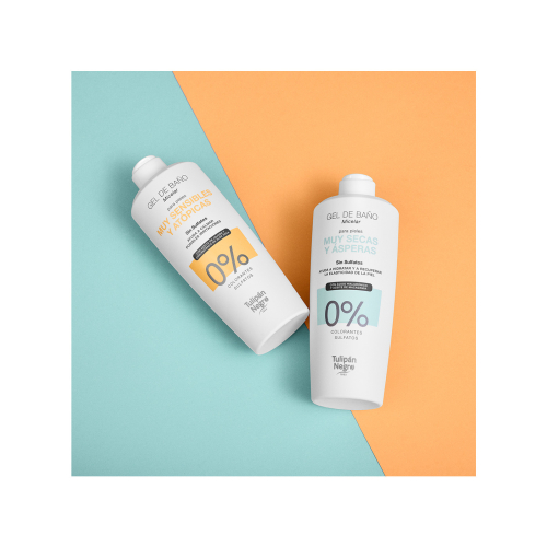 Tulipán Negro - Gel de bain micellaire - Peaux très sèches et rugueuses