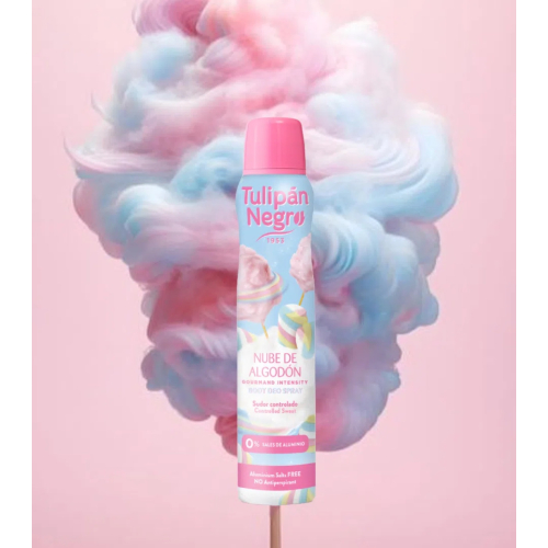 Tulipán Negro - *Gourmand Intensity* - Déodorant Déo Spray - Nube de Algodón