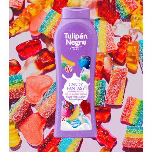 Tulipán Negro - *Gourmand Intensity* - Gel de bain 650ml - Candy Fantasy