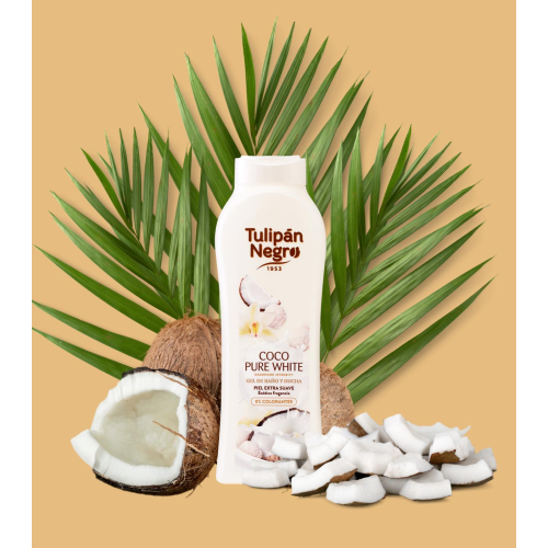 Tulipán Negro - *Gourmand Intensity* - Gel de bain 650ml - Coco Pure White