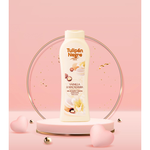 Tulipán Negro - *Gourmand Intensity* - Gel de bain 650ml - Vainilla & Macadamia