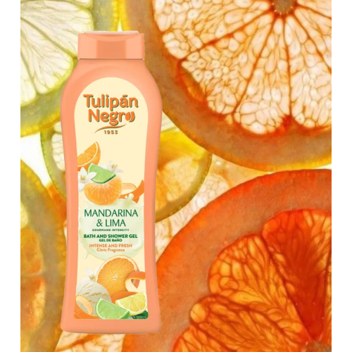 Tulipán Negro - *Gourmand Intensity* - Gel douche - Mandarine et Citron vert